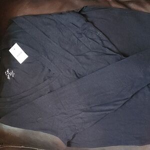 J. Crew Black Cotton Tee